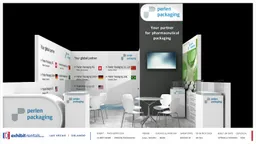 15x15 Peninsula booth design by Exhibit-Rentals
